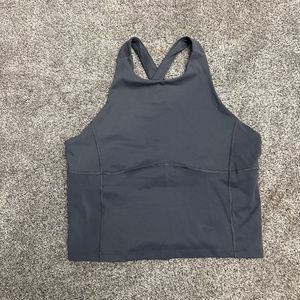 Cropped workout tank